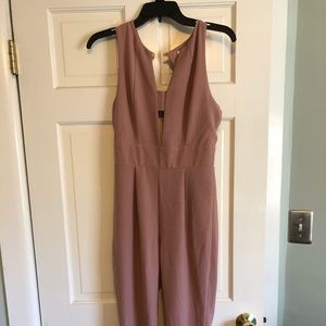 Nude/Pink Jumpsuit - never worn